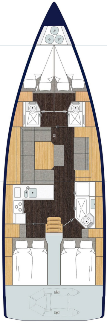 Sailboat hire in Vrsar - Bavaria Bavaria C45
