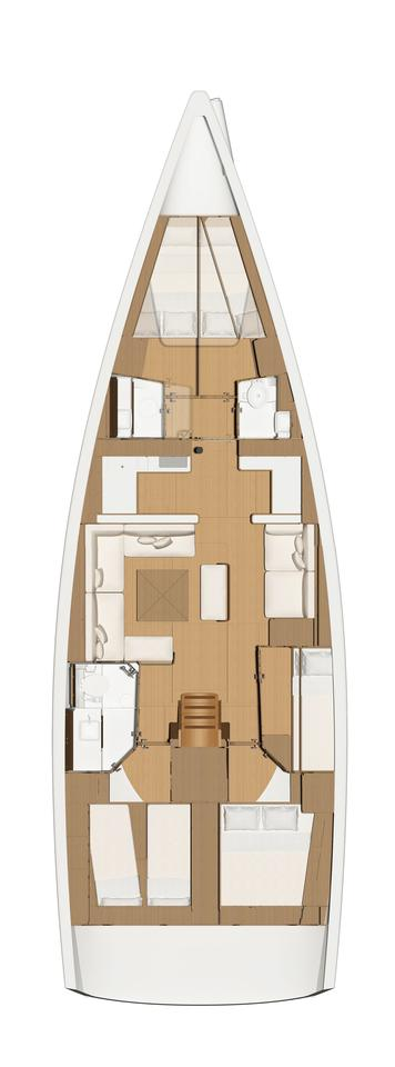 Yacht charter Primošten - Dufour Dufour 520 Grand Large on SamBoat