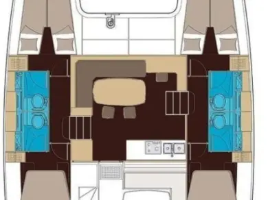 Catamaran hire in Alimos - Lagoon Lagoon 400