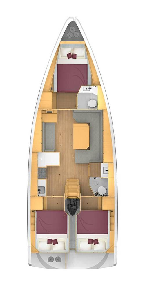 Yacht hire Punat cheap Bavaria C42