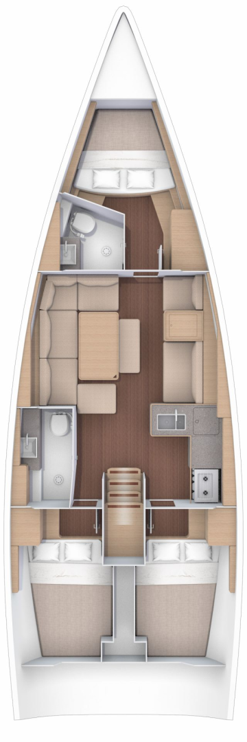 Yacht hire Trogir cheap Dufour 412 Grand Large
