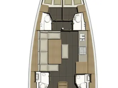 Hire Sailboat Dufour with a boat licence