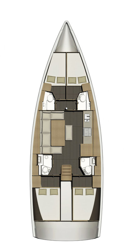 Sailboat hire in Trogir - Dufour Dufour 460 Grand Large