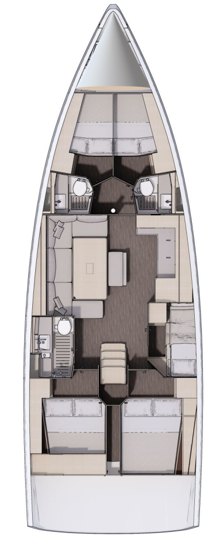 Yacht charter Primošten - Dufour Dufour 470 on SamBoat