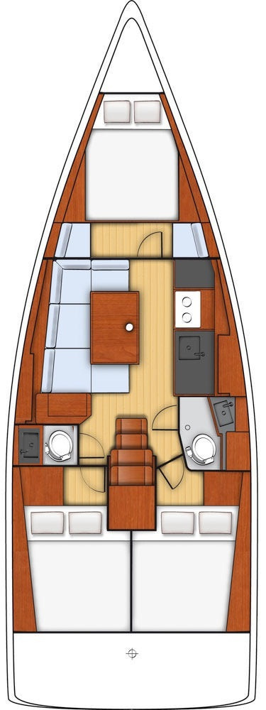 Yacht hire Biograd na Moru cheap Oceanis 38