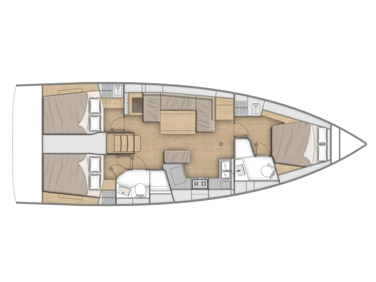 Hire Sailboat with or without skipper Bénéteau Pomer