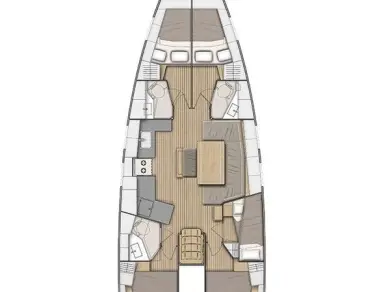 Hire Sailboat with or without skipper Bénéteau Lávrio