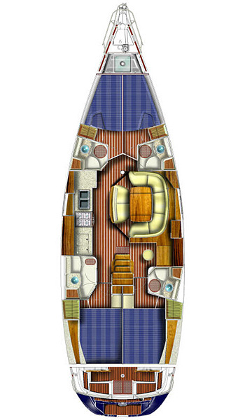 Hire Sailboat Jeanneau with a boat licence