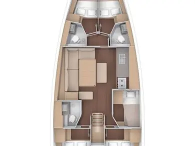 Sailboat hire in Fethiye - Dufour Dufour 470