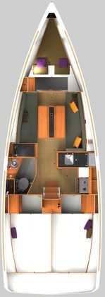 Yacht hire Komolac cheap Sun Odyssey 349