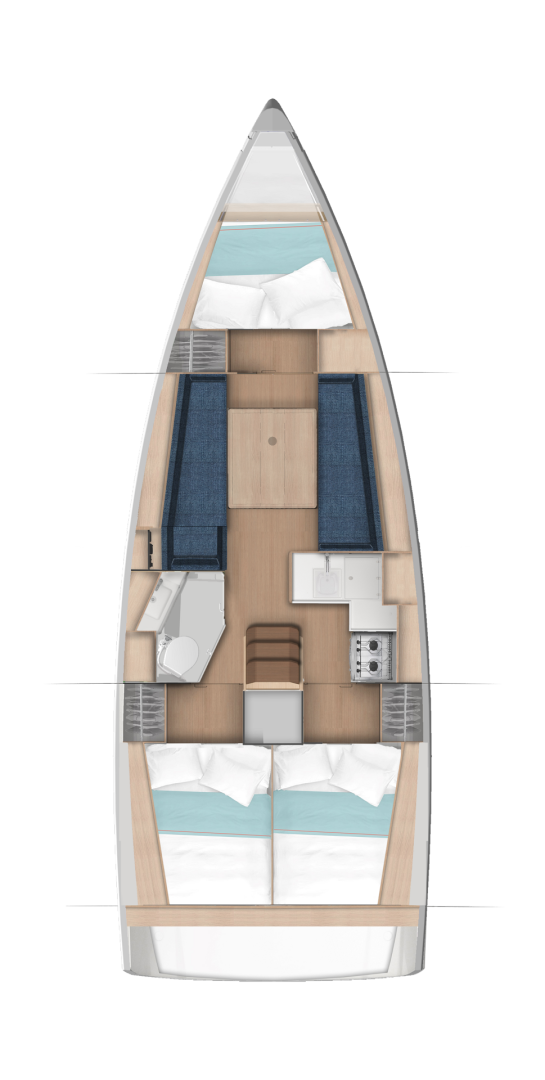 Hire Sailboat with or without skipper Jeanneau Komolac