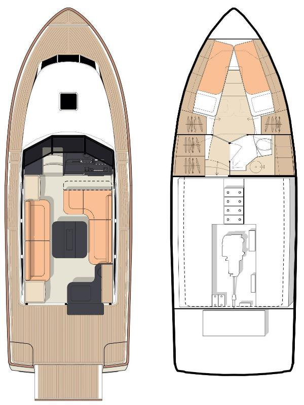 Greenline Yachts Greenline 33 charter bareboat or skippered in  Punat