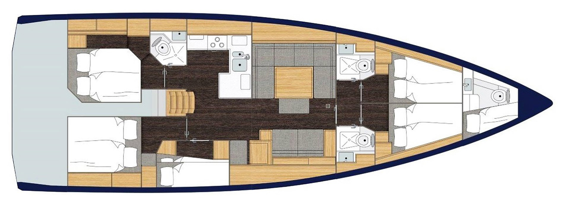 Hire a Bavaria Bavaria C50 Split
