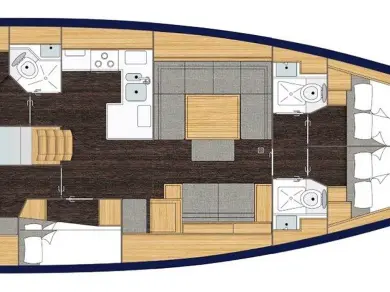 Hire a Bavaria Bavaria C50 Split