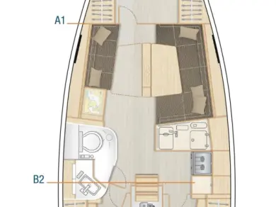 Hire Sailboat Hanse with a boat licence
