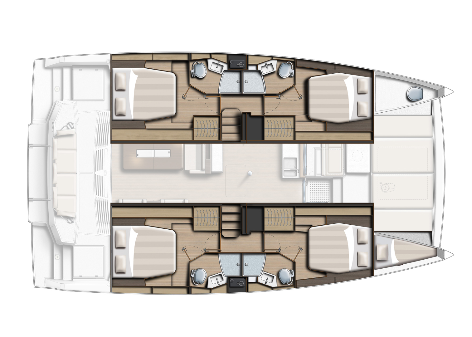 Hire Catamaran Bali with a boat licence