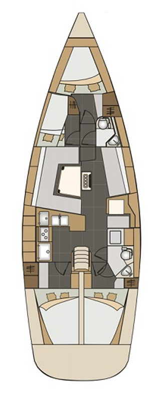 Yacht hire Šibenik cheap Impression 45