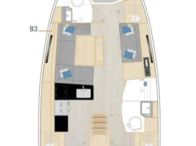 Hire Sailboat Hanse with a boat licence