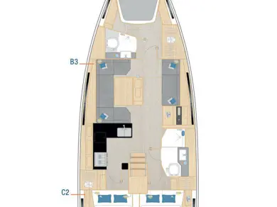 Hire a Hanse Hanse 410 Komolac