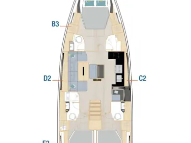 Hire Sailboat Hanse with a boat licence