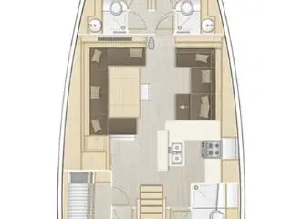Yacht hire Kaštela cheap Hanse 588