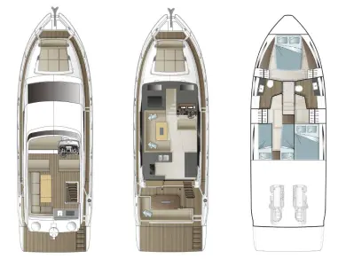 Hire Luxury Yacht Sealine with a boat licence
