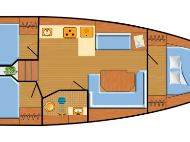 Yacht hire Palma de Mallorca cheap Bavaria C38