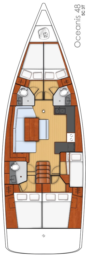 Charter a Bénéteau Oceanis 48 in Sukošan on Samboat