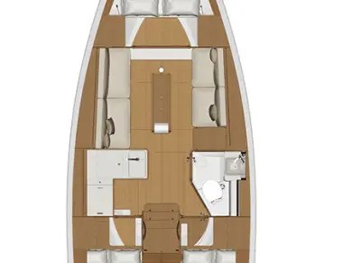 Yacht charter Fethiye - Dufour Dufour 360 Grand Large on SamBoat