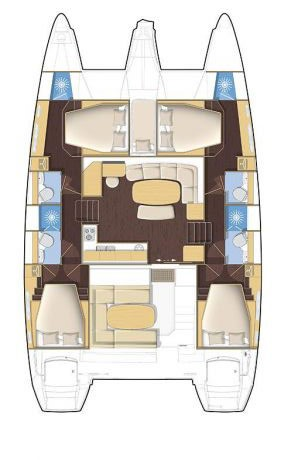 Yacht charter Alimos - Lagoon Lagoon 420 on SamBoat