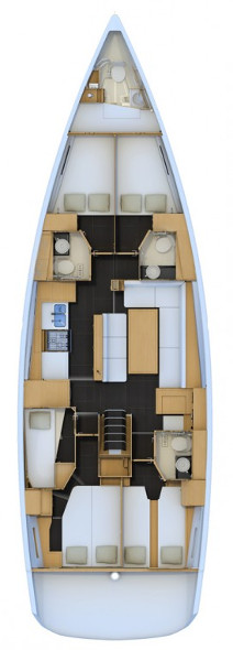 Yacht charter Split - Jeanneau Jeanneau 54 on SamBoat