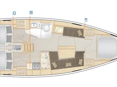 Yacht charter Fethiye - Hanse Hanse 418 on SamBoat