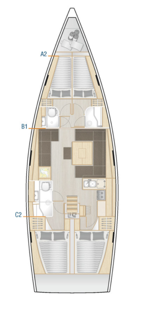Charter a Hanse Hanse 458 in Kaštela on Samboat