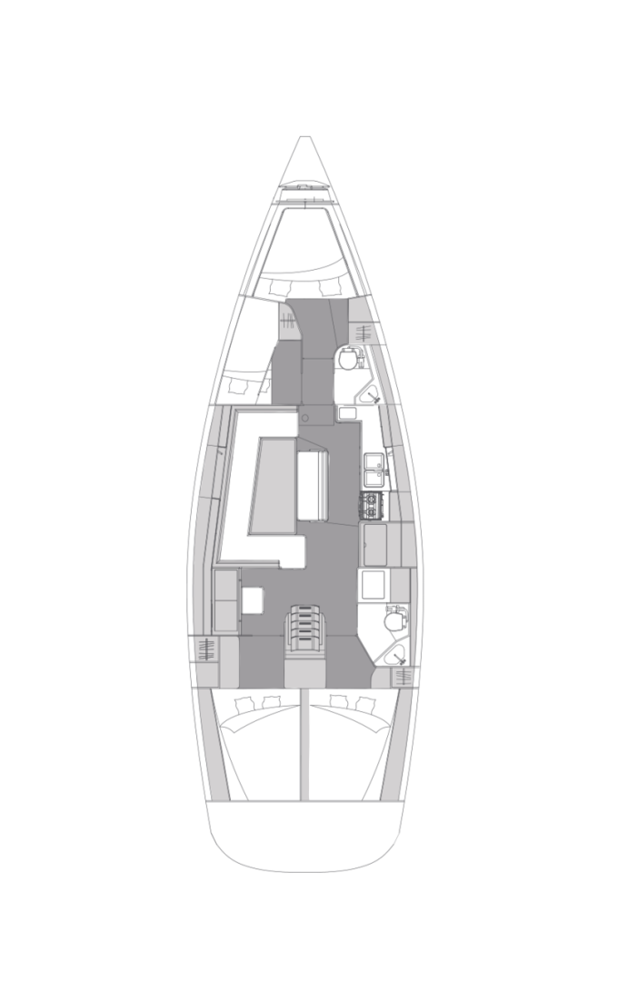 Yacht charter Pirovac - Elan Impression 45.1 on SamBoat