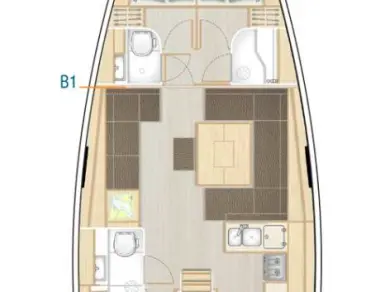 Sailboat hire in Šibenik - Hanse Hanse 458