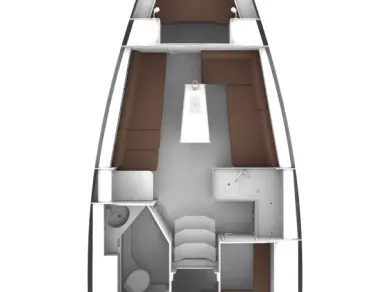 Bavaria Cruiser 34 charter bareboat or skippered in  Marina (City)