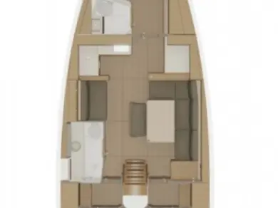 Dufour Dufour 430 charter bareboat or skippered in  Fethiye