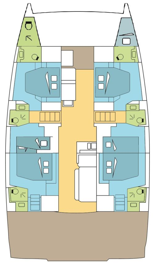 Charter a Bali Bali 4.8 in Bas du Fort on Samboat