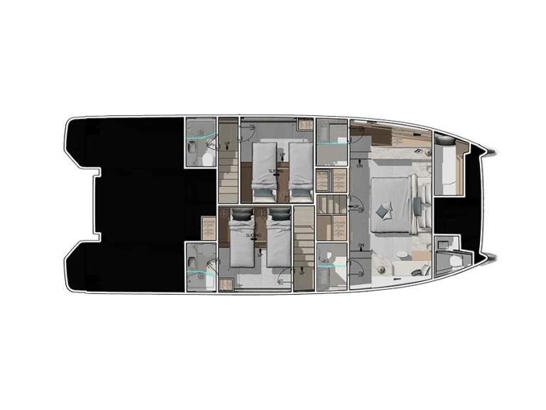 Hire Motorboat Prestige with a boat licence