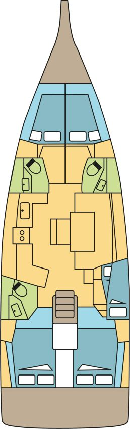 Yacht charter Lefkáda - Bénéteau Oceanis 46.1 on SamBoat