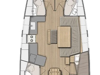 Yacht hire Lefkáda cheap Oceanis 46.1