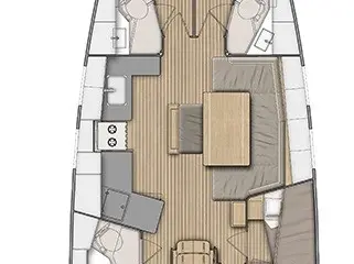 Yacht hire Lefkáda cheap Oceanis 46.1