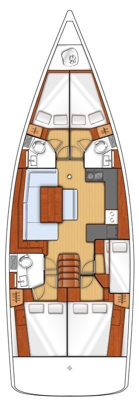 Yacht charter Gouvia - Bénéteau Oceanis 48 on SamBoat