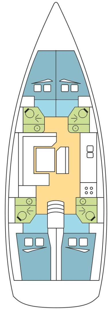 Yacht charter Alimos - Jeanneau Sun Odyssey 479 on SamBoat