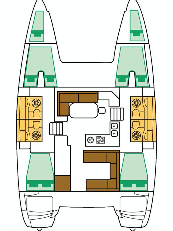 Catamaran to hire Kaštela at the best price