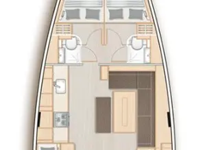 Sailboat hire in Nikiána - Hanse Hanse 508