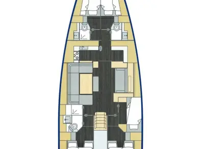 Yacht charter Pula - Bavaria Bavaria C57 Style - 5 + 1 cab. on SamBoat