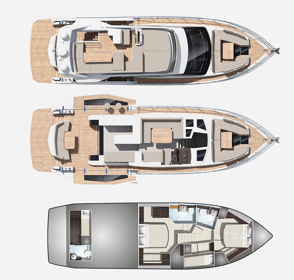 Hire Luxury Yacht with or without skipper Galeon Kaštela