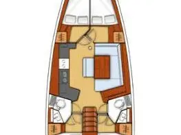 Hire Sailboat Bénéteau with a boat licence
