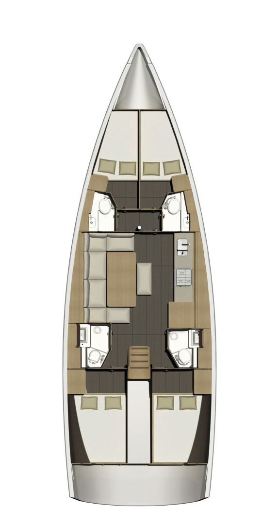 Hire Sailboat with or without skipper Dufour Primošten